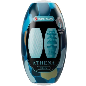 PRETTY LOVE - ATHENA EROS SILIKONOWY MÄSKI MASTURBATOR NIEBIESKI